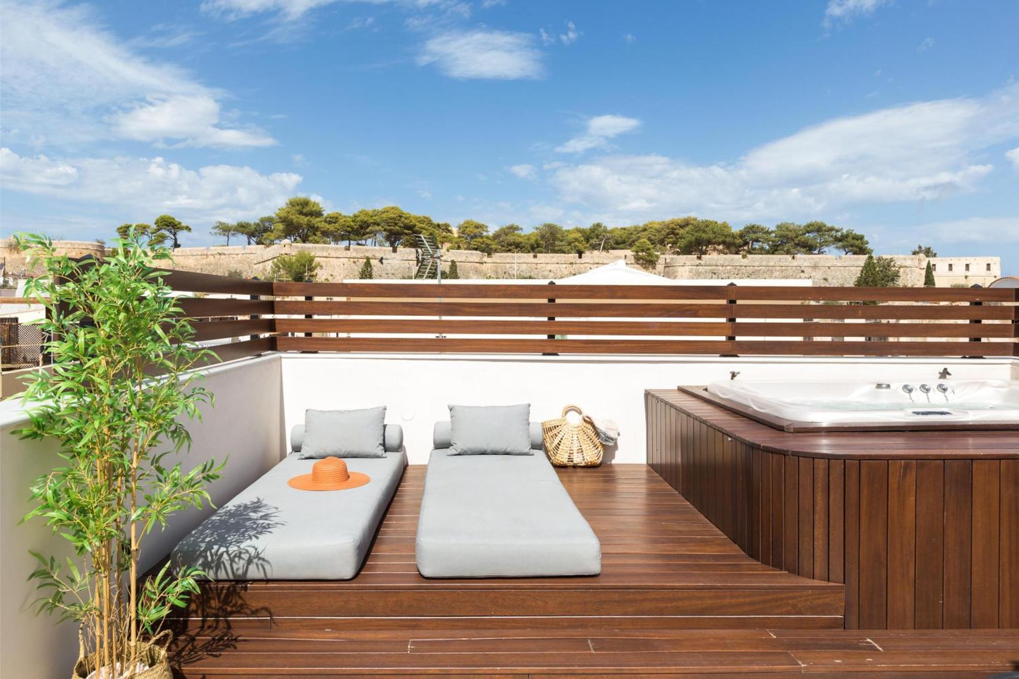 Le Bijou Luxury Suites Rethymno Zewnętrze zdjęcie